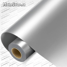 رول متالایز نقره ای مات 100 میکرون 106.7 سانتی متر