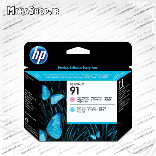 هد جوهر افشان اصلی HP 91 Light Magenta Light Cyan