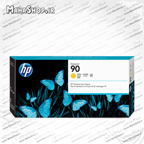 هد جوهر افشان اصلی HP 90 Yellow