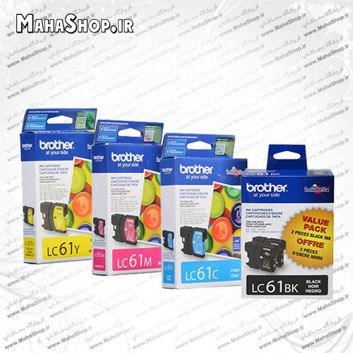 کارتریج LC61 Brother جوهر افشان رنگی