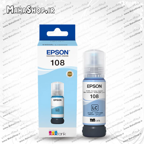 جوهر 108 اصلی Epson Light Cyan