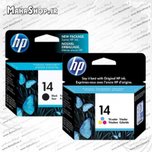 کارتریج HP 14 جوهر افشان رنگی