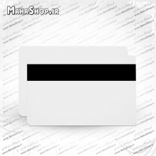 کارت خام PVC مغناطیسی (مگنت دار) سفید
